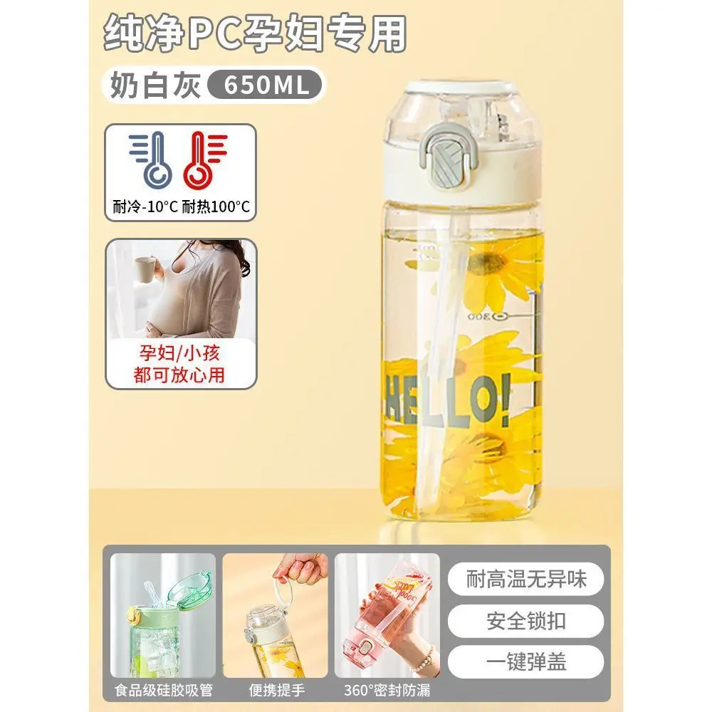 Fresh Orange Lemon Water Cup 650ml Maternity Drop-Resistant - Image 7