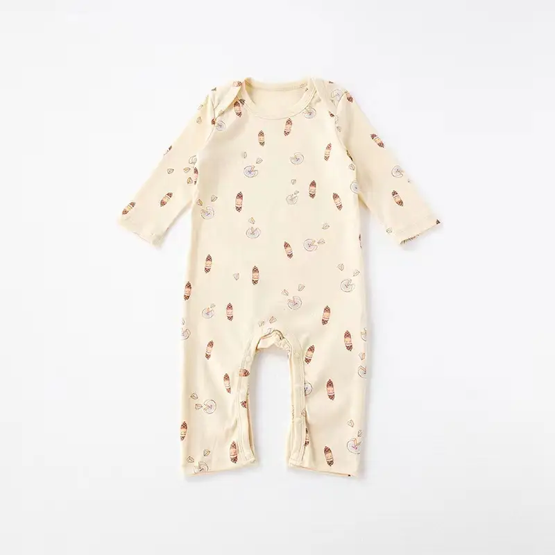 Baby Cotton Floral Long Sleeves Crawling Jumpsuit 2025 - Image 7
