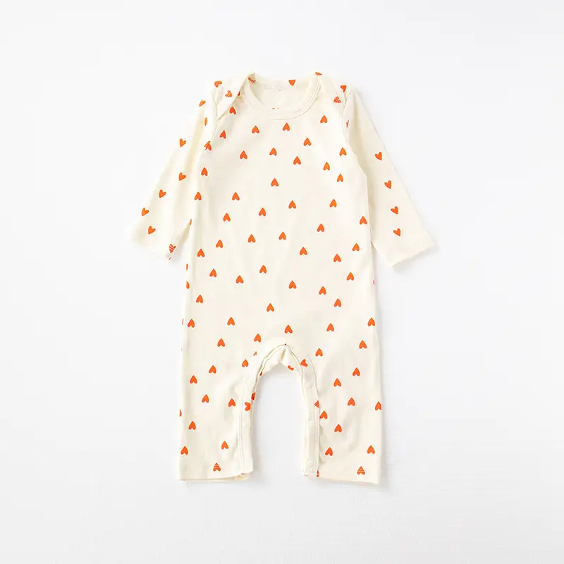 Baby Cotton Floral Long Sleeves Crawling Jumpsuit 2025 - Image 3