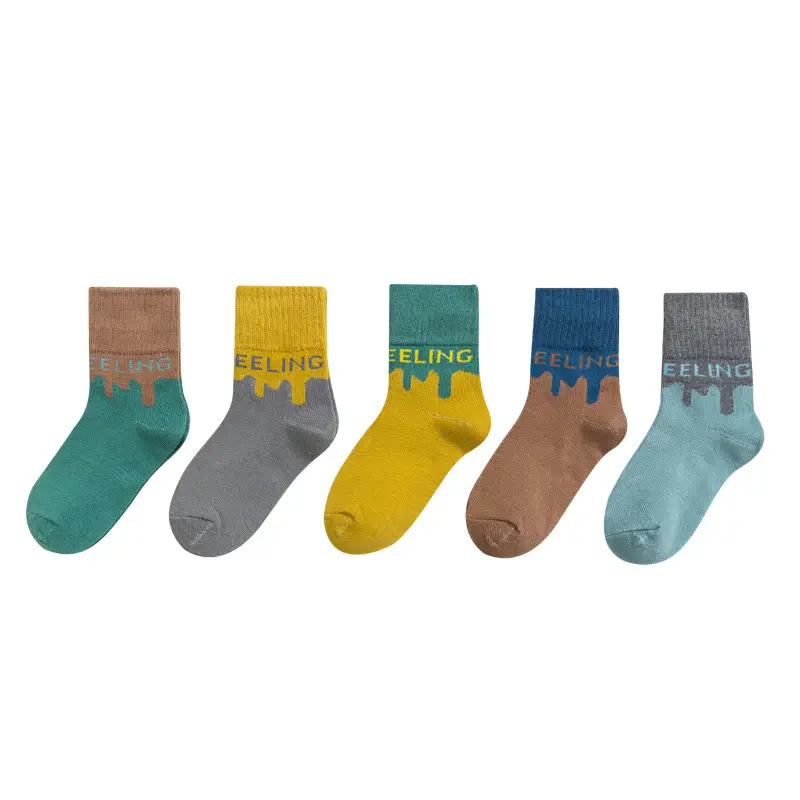 Children's Cartoon Cotton Socks Autumn Winter No.18 - Image 9