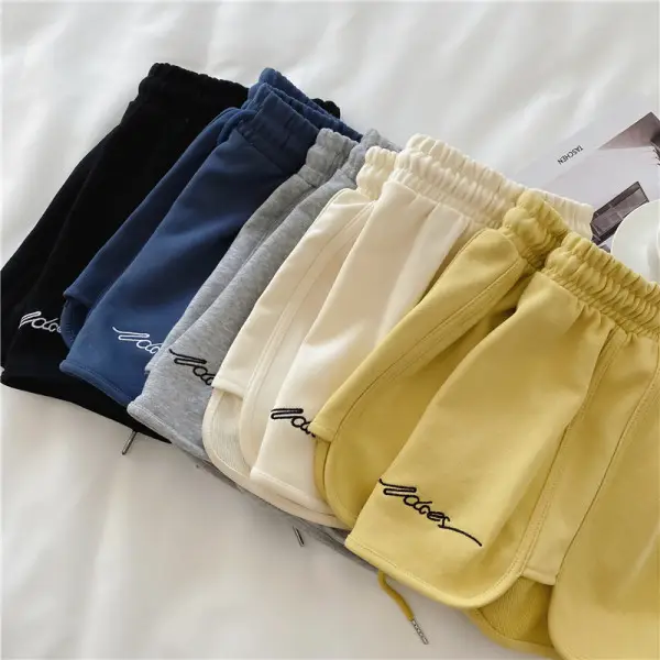 Women Grey High Waist Casual Shorts 2025 - Image 10