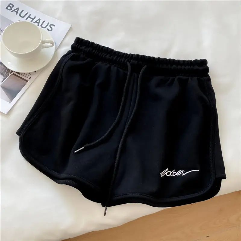 Women Grey High Waist Casual Shorts 2025 - Image 4