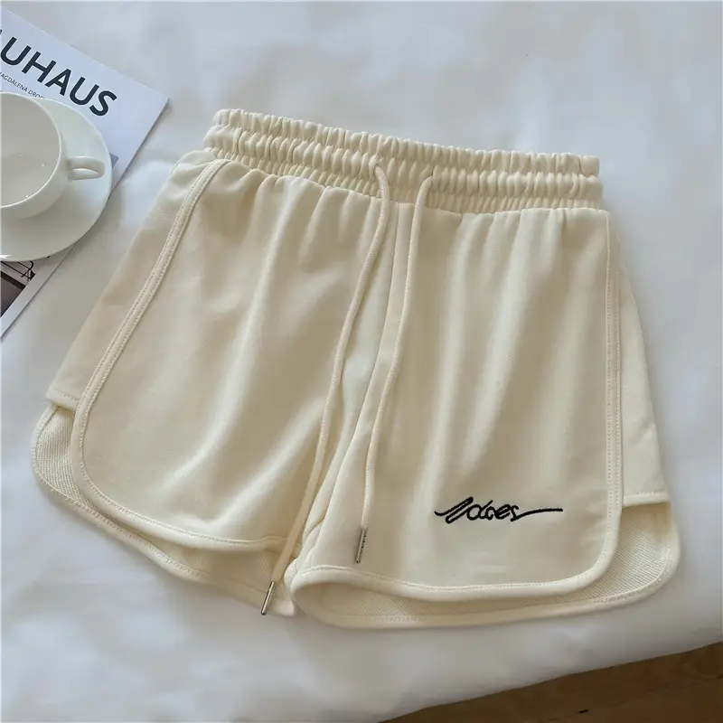 Women Grey High Waist Casual Shorts 2025 - Image 6