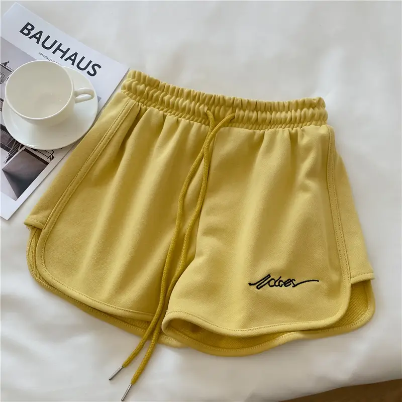 Women Grey High Waist Casual Shorts 2025 - Image 2