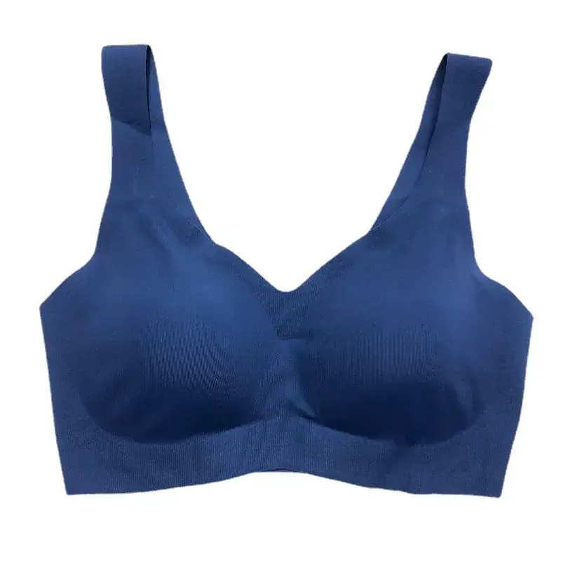 Beige Push Up Bra Cover with Deep V Neck
