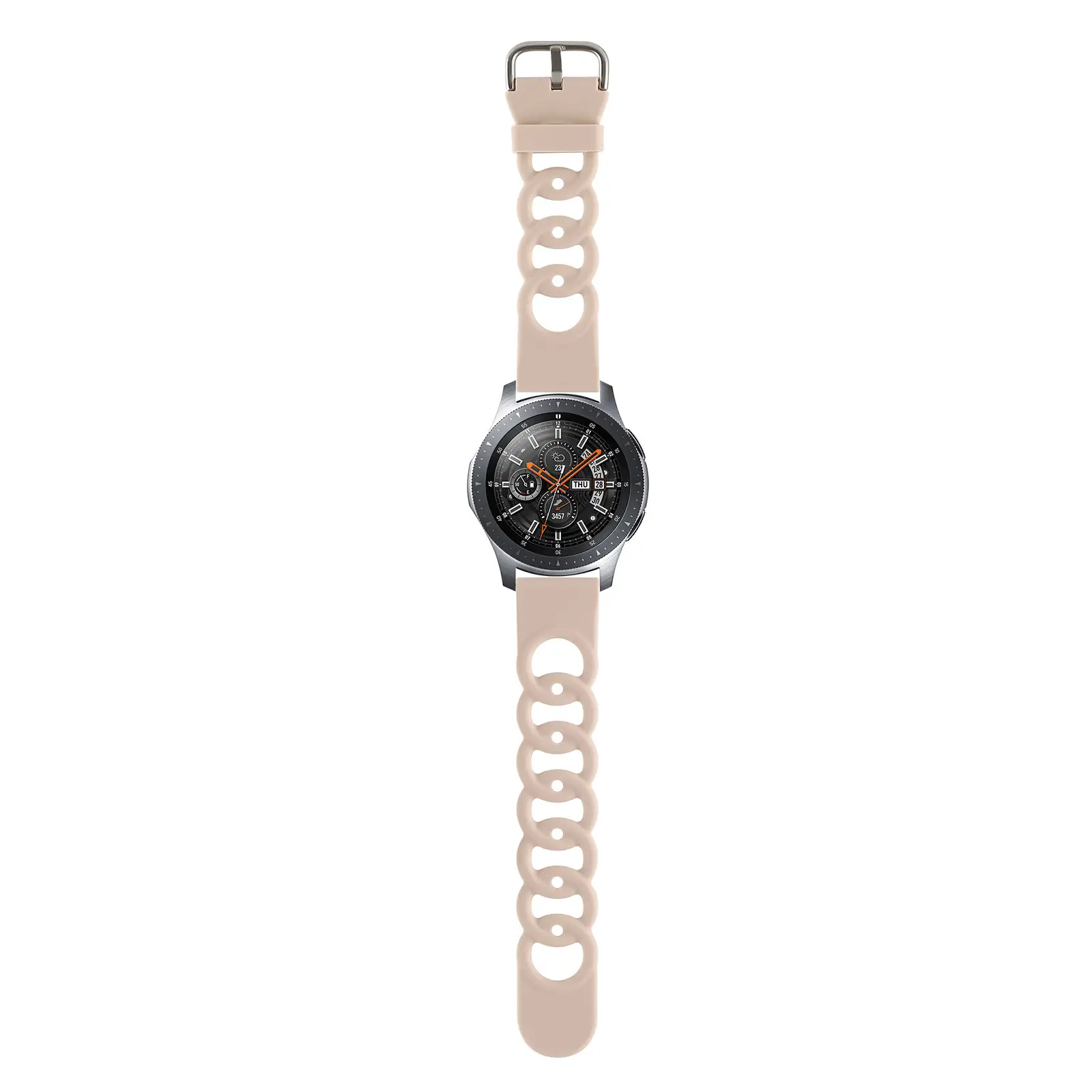 Blue Donut Hollow Silicone Strap for Galaxywatch4