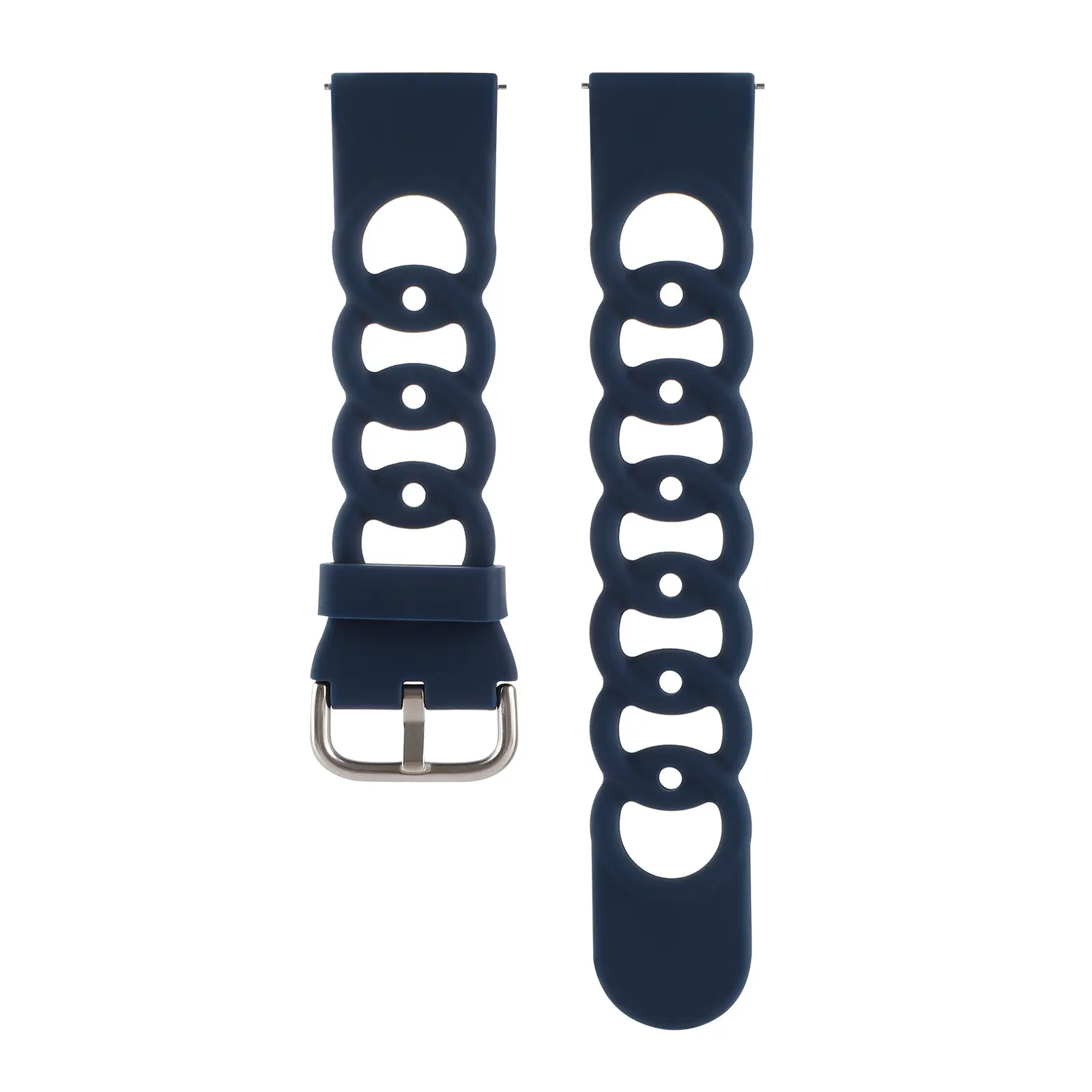 Blue Donut Hollow Silicone Strap for Galaxywatch4