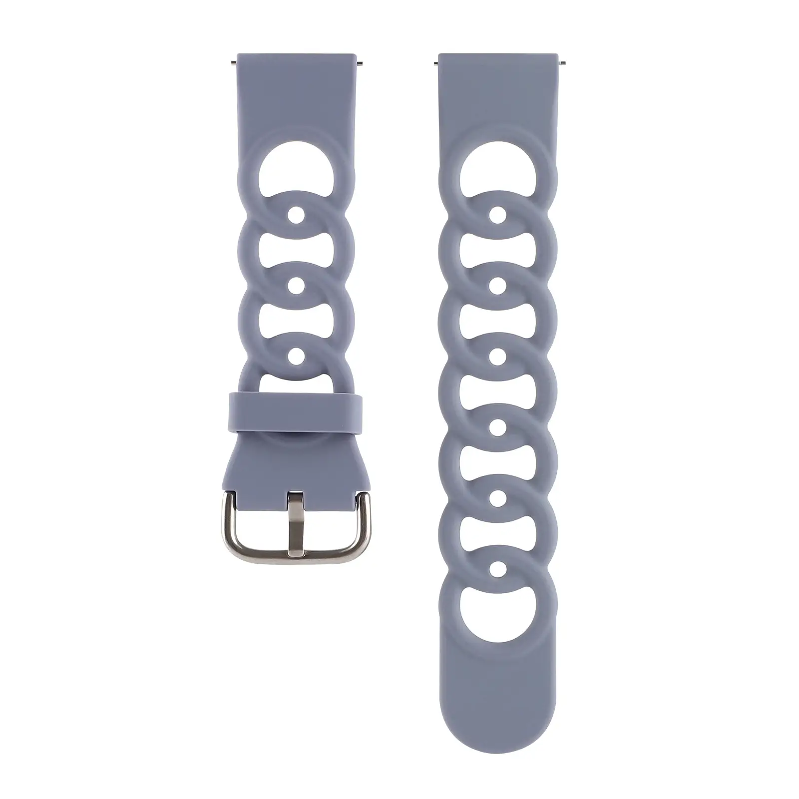 Blue Donut Hollow Silicone Strap for Galaxywatch4