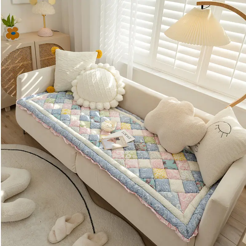 Korean New Cotton Office Cushion Anti-Slip Thickened Student Window Cushion