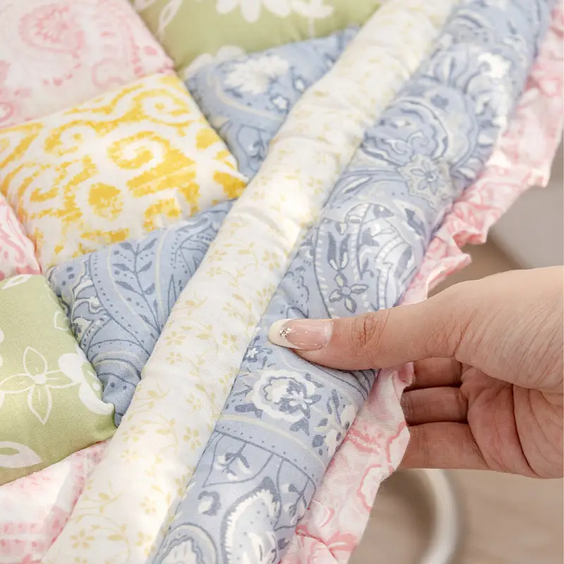 Korean New Cotton Office Cushion Anti-Slip Thickened Student Window Cushion