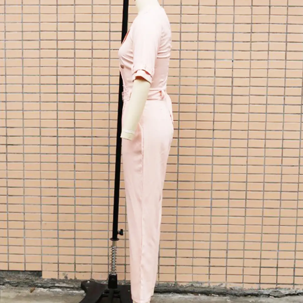 Women's Cream Slim Fit Collar Pajama Set — feature 12