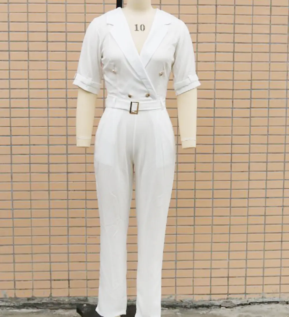 Women's Cream Slim Fit Collar Pajama Set — feature 17