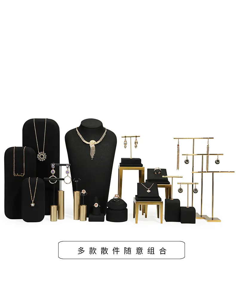 A029-(101-103)黑色超纤珠宝橱窗-(旭跃)详情页
