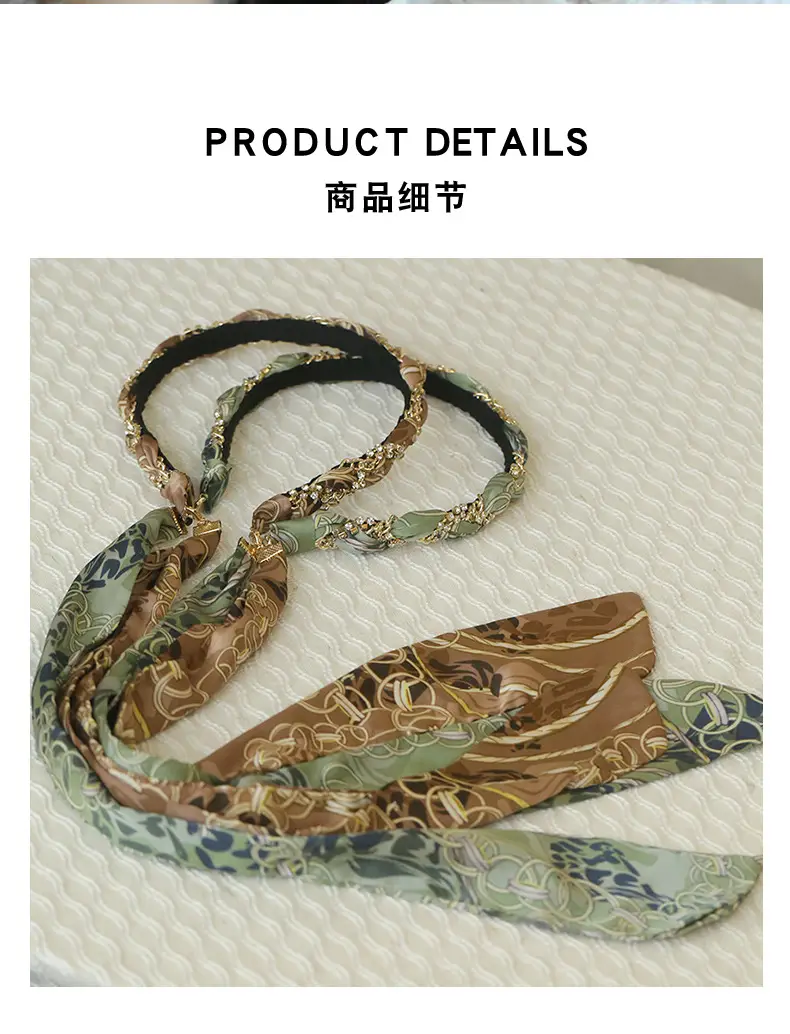 Korean Elegant Hairband Women's Goers Out Temperament Tie Hair Band Sweet High-end Sense Hairpin Headband — feature 44
