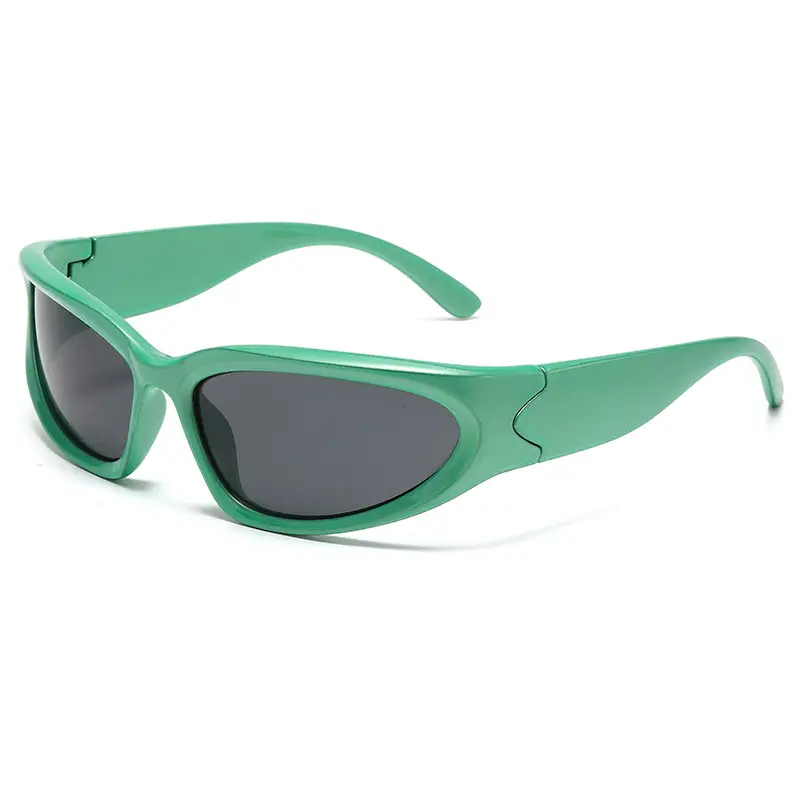 Pink Retro Cross-border Riding Sports Glasses - Image 10