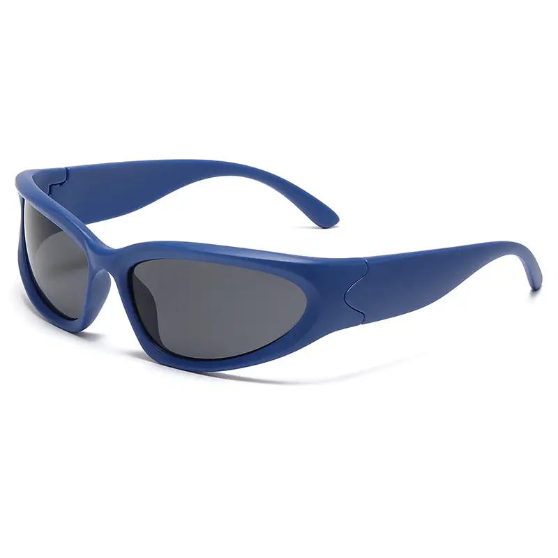 Pink Retro Cross-border Riding Sports Glasses - Image 2