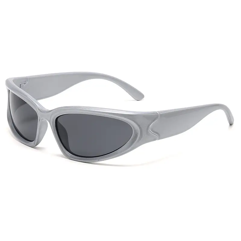 Pink Retro Cross-border Riding Sports Glasses - Image 3