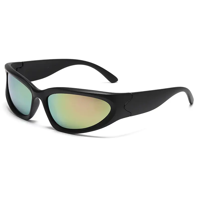 Pink Retro Cross-border Riding Sports Glasses - Image 8