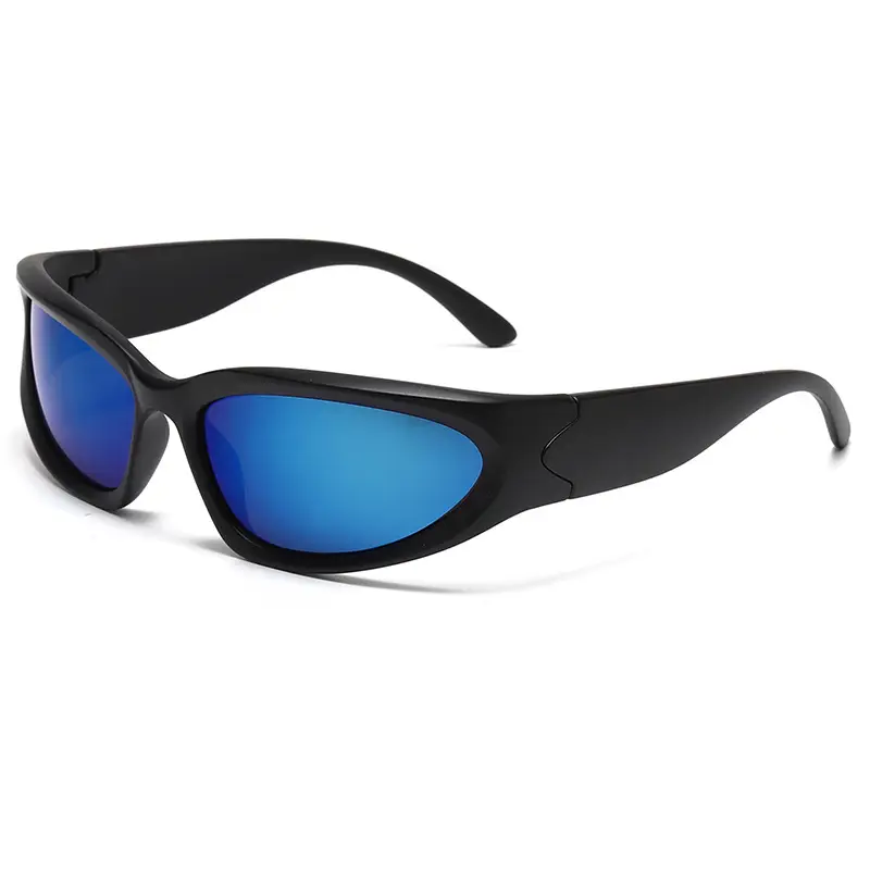 Pink Retro Cross-border Riding Sports Glasses - Image 9
