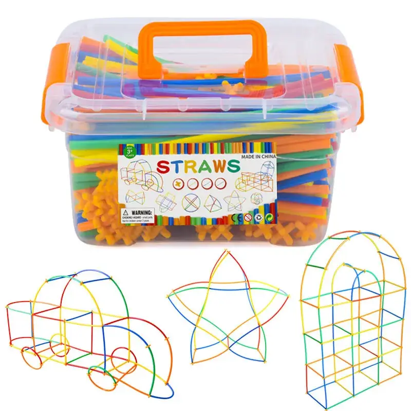 4D Straw Building Blocks for Kids Puzzle Toy - Image 5