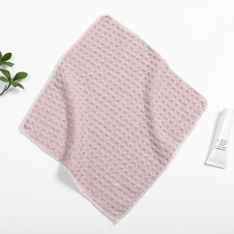 Square Waffle Absorbent Towel Set 30x30 - Image 2
