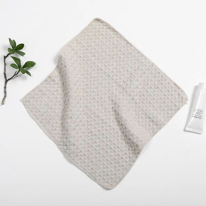Square Waffle Absorbent Towel Set 30x30 - Image 3