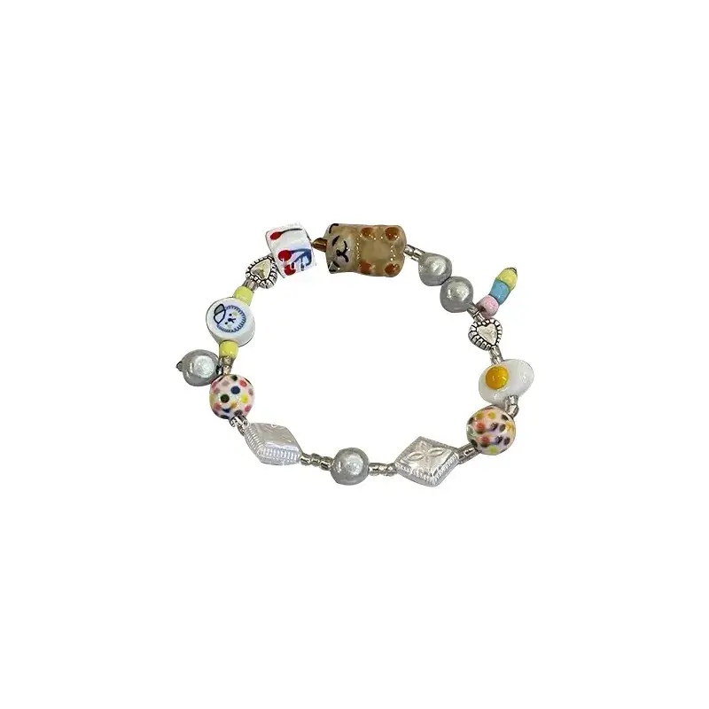 New Women's Cartoon Pearl Bracelet Summer Design - Image 6