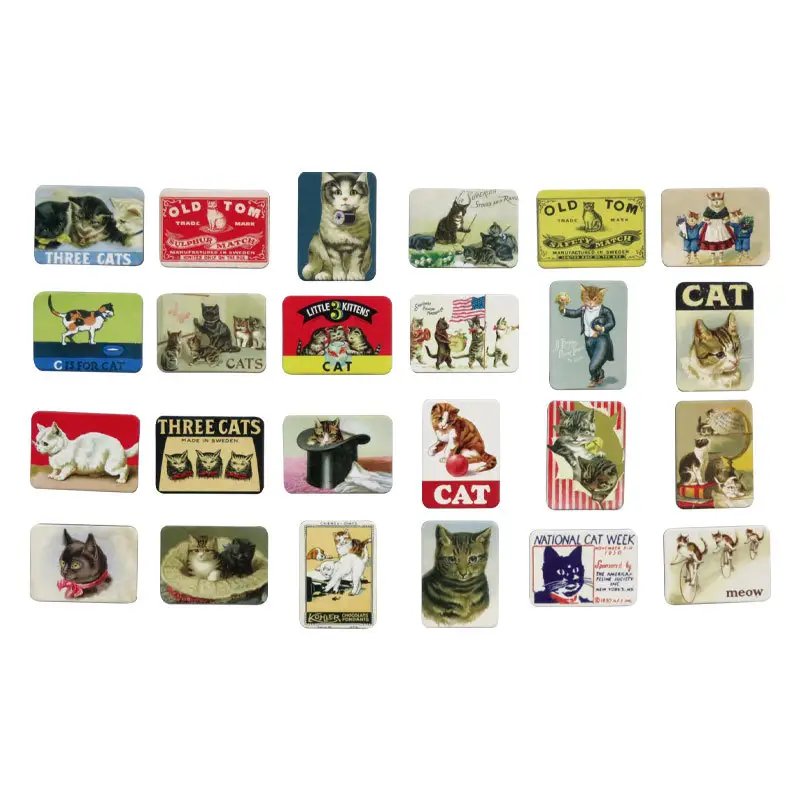 Three Cats Magnetic Refrigerator Sticker Hot Selling - Image 6