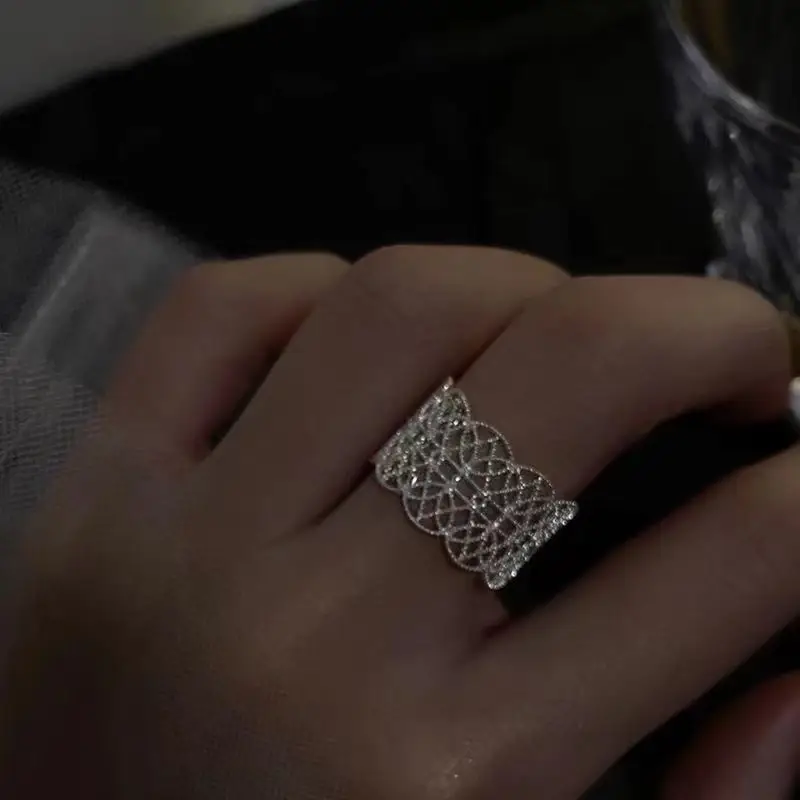 Lace Light High-end Women's Open Ring — feature 4