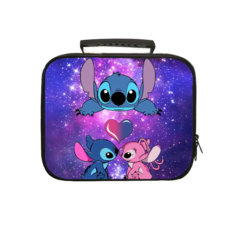 Stitch-themed Insulated Lunch Bag for Kids