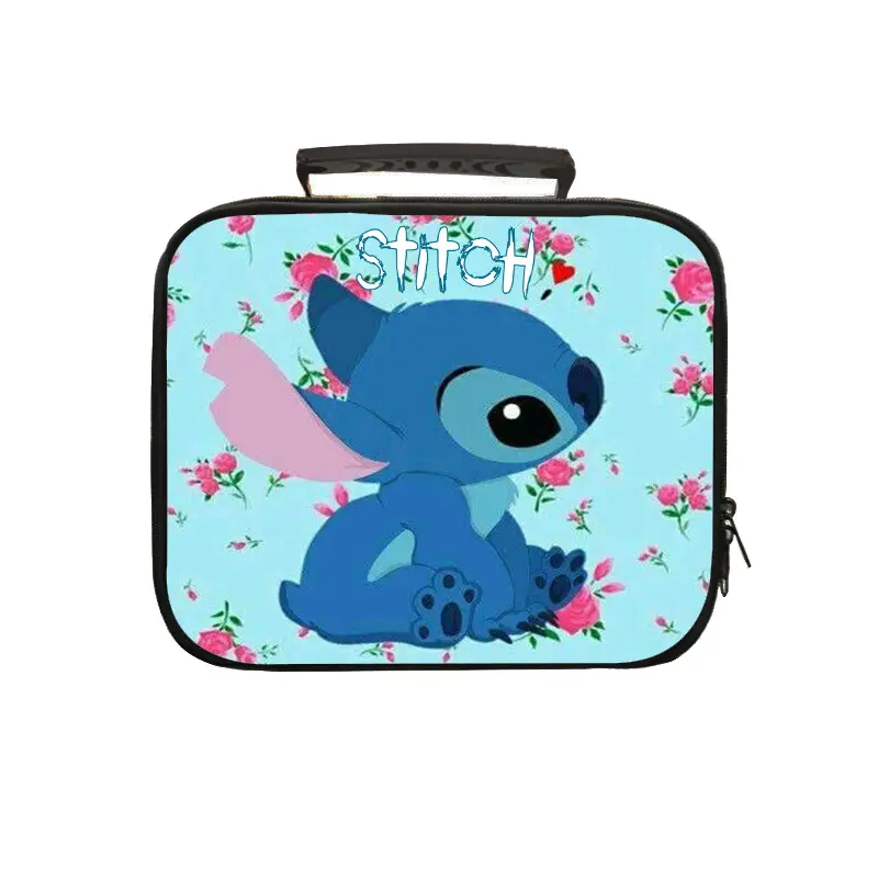 Stitch-themed Insulated Lunch Bag for Kids