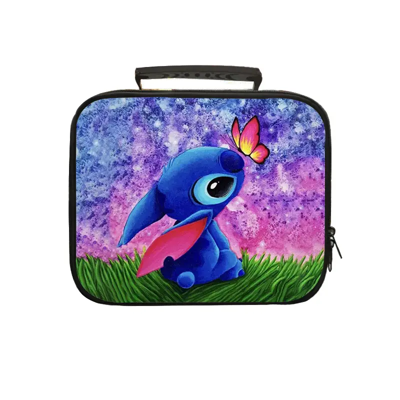 Stitch-themed Insulated Lunch Bag for Kids