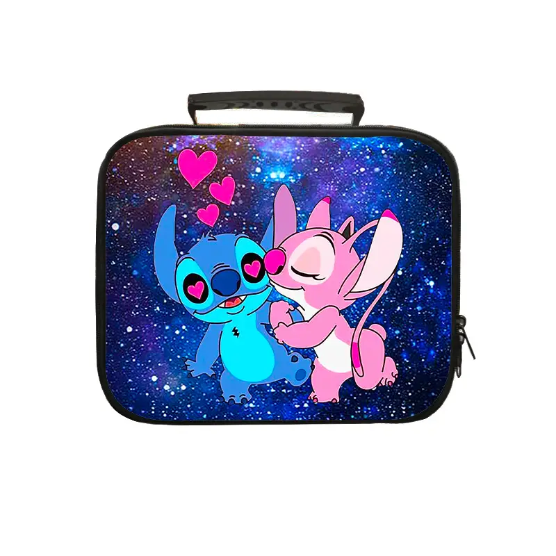 Stitch-themed Insulated Lunch Bag for Kids