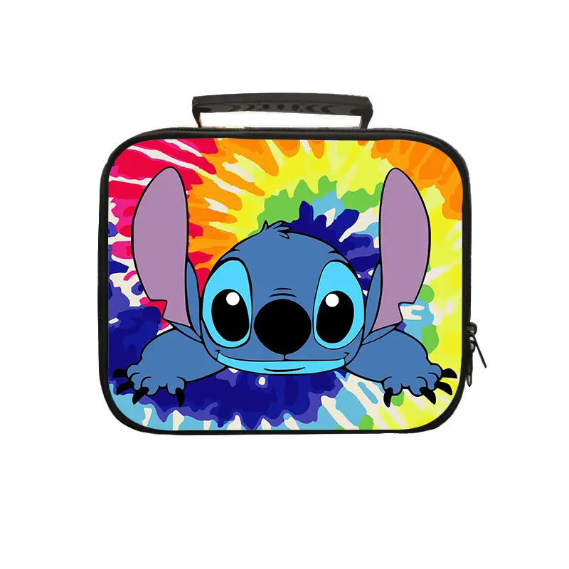 Stitch-themed Insulated Lunch Bag for Kids