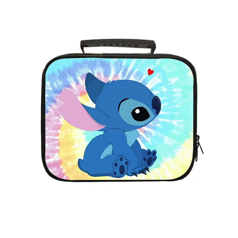 Stitch-themed Insulated Lunch Bag for Kids