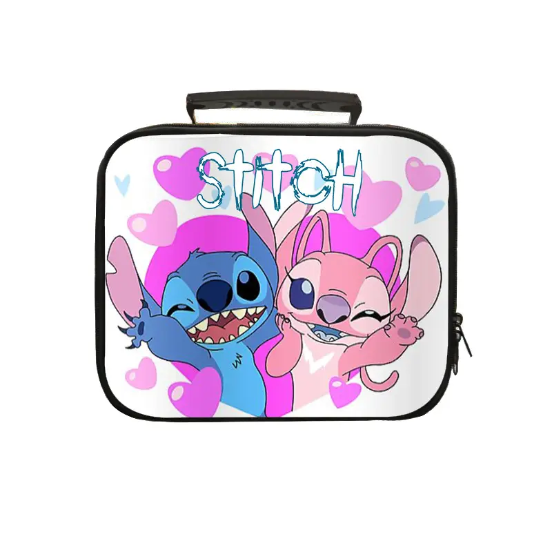 Stitch-themed Insulated Lunch Bag for Kids