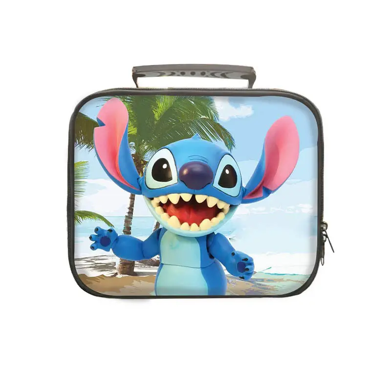 Stitch-themed Insulated Lunch Bag for Kids