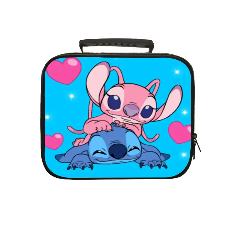 Stitch-themed Insulated Lunch Bag for Kids