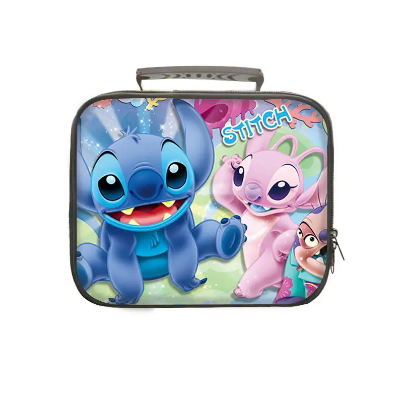 Stitch-themed Insulated Lunch Bag for Kids
