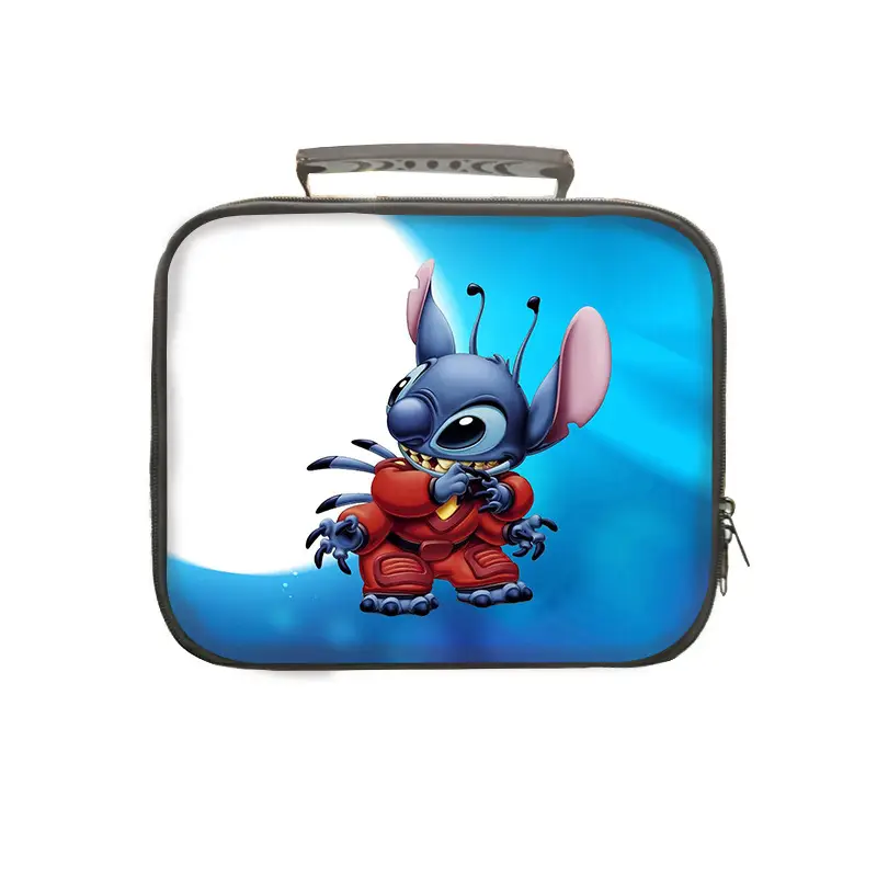 Stitch-themed Insulated Lunch Bag for Kids