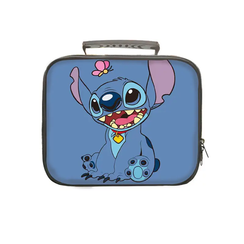 Stitch-themed Insulated Lunch Bag for Kids