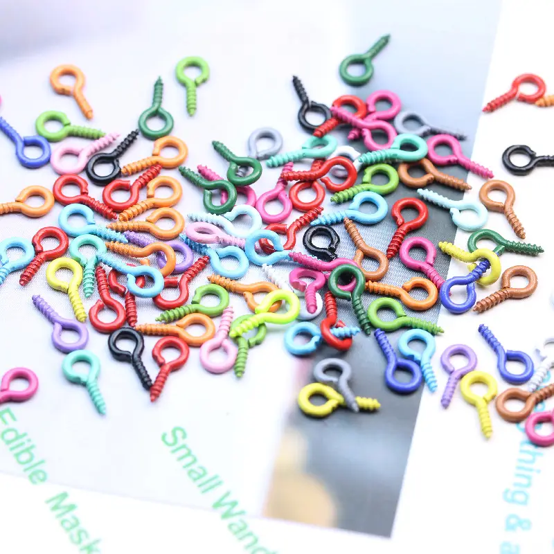 5000 pcs DIY Multi-Color Sheep Eyes Nail Keychain - Image 20