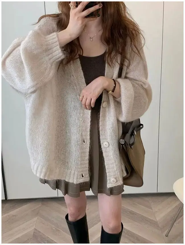 2025 Korean Style Black Knitted Sweater for Women — feature 13