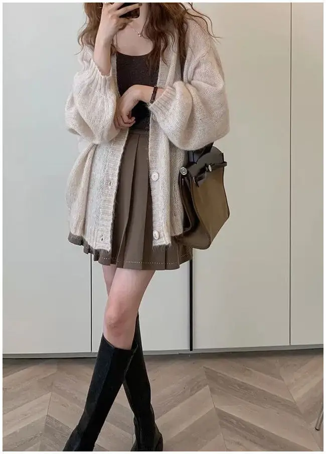 2025 Korean Style Black Knitted Sweater for Women — feature 14