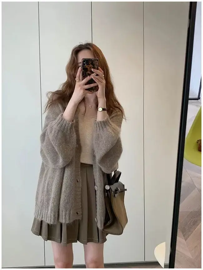 2025 Korean Style Black Knitted Sweater for Women — feature 5