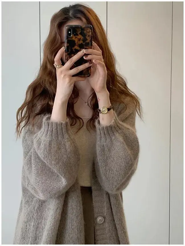 2025 Korean Style Black Knitted Sweater for Women — feature 6