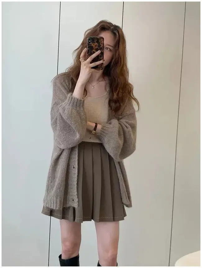 2025 Korean Style Black Knitted Sweater for Women — feature 8