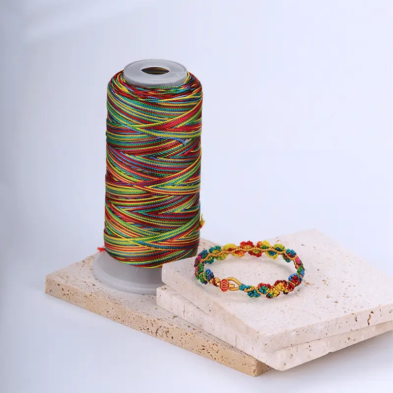 Gradient Color Hand Braided Rope 12 Strands - Image 41