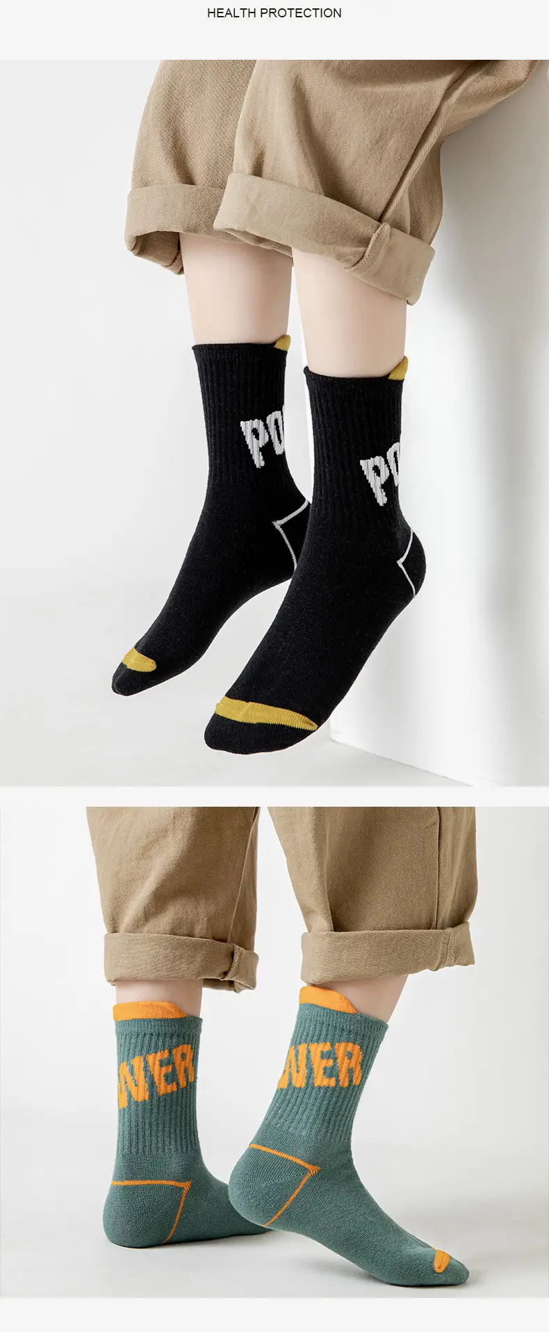 Kids Cotton Socks Korean Style Thin Boys Middle Large — feature 14