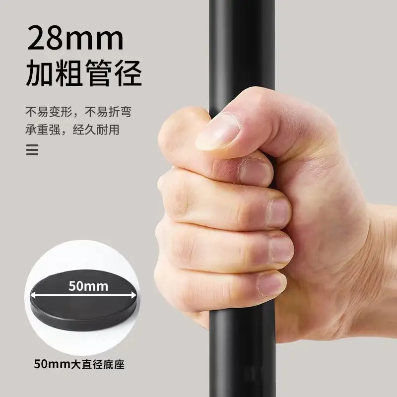 Gold Aluminum Telescopic Curtain Rod 50mm - Image 6